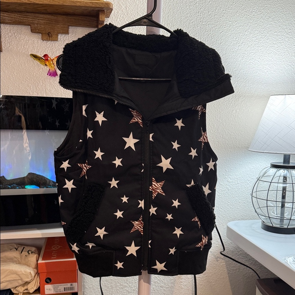 Umgee Dark Quilted Outerwear